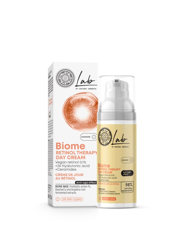 Natura Siberica Biome Retinol Therapy Day Face Cream Αντιγηραντική Κρέ …