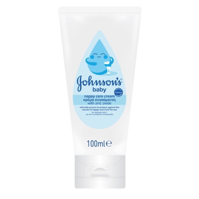 Johnsons Baby Nappy Care Cream Προστατευτική Κρέμα Συγκάματος 100ml Johnsons Baby Nappy Care Cream Προστατευτική Κρέμα Συγκάματος 100ml