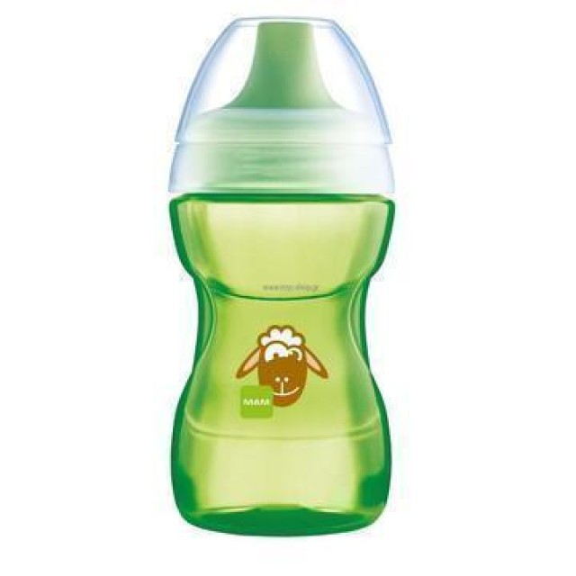 Mam Learn To Drink Cup Εκπαιδευτικό Ποτηράκι 8m+ Χρώμα:Πράσινο 270ml [461]