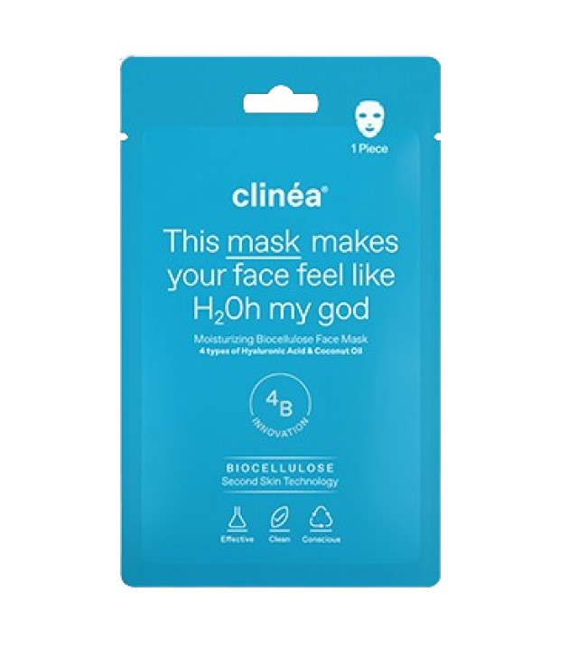 Clinéa Moisturizing Biocellulose Face Mask Ενυδατική Μάσκα Προσώπου 1 …