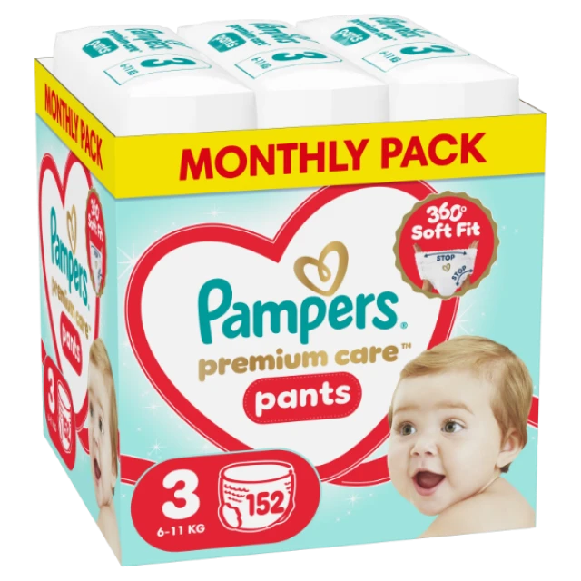 Pampers Premium Care Pants Monthly Pack Diapers Pants Box Size … Pampers Premium Care Pants Monthly Pack Diapers Pants Box Size …