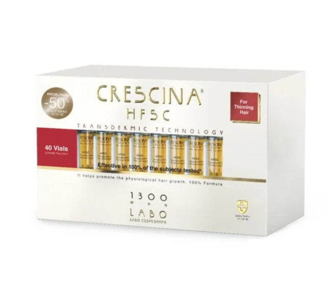 Labo Crescina HFSC Transdermic 100% 1300 Woman Αγωγή Ανάπτυξης και Κατ …