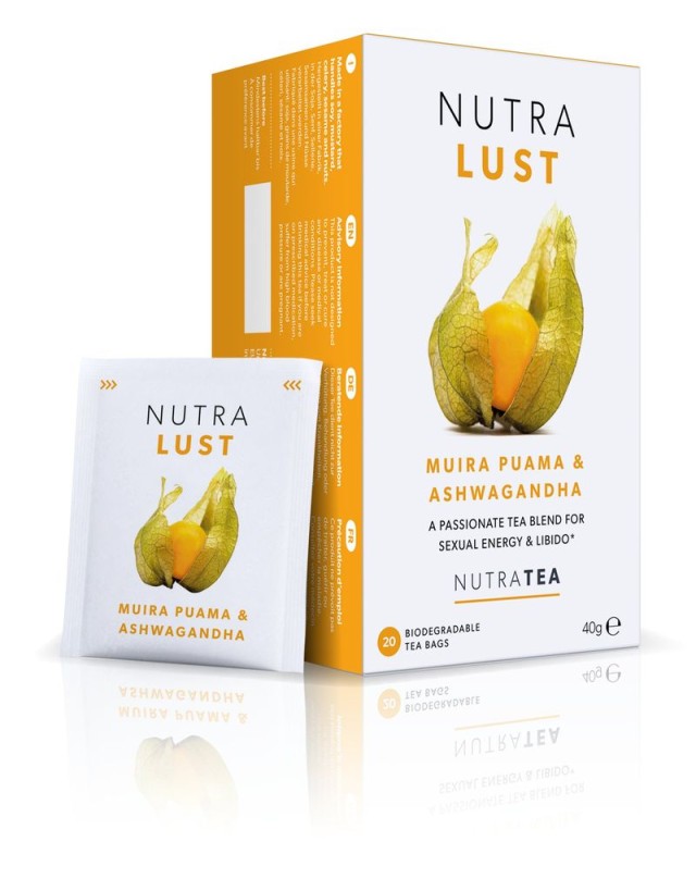 Nutra Tea Lust Muira Puama & Ashwagandha για Ερωτική Διάθεση - Θεραπευ … Nutra Tea Lust Muira Puama & Ashwagandha για Ερωτική Διάθεση - Θεραπευ …