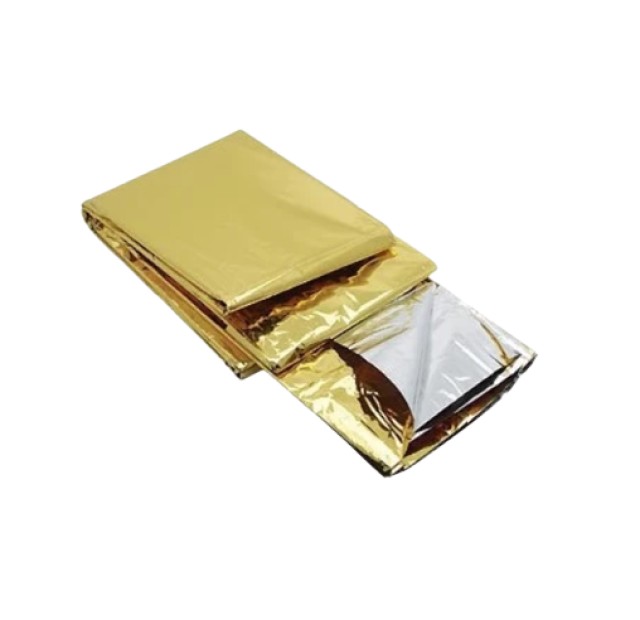 Σύνδεσμος Emergency Rescue Blanket Gold 210x160cm Ισοθερμική Κουβέρτα …