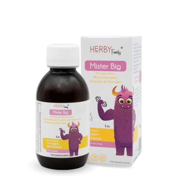 Herby Family MIister Big Παιδικό Συμπλήρωμα για την Ενίσχυση του … Herby Family MIister Big Παιδικό Συμπλήρωμα για την Ενίσχυση του …