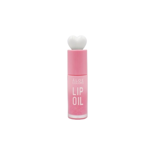 Aloe Colors Lip Oil Pink Candy Drop για Ζουμερά Χείλη Φυσικό Ροζ Χρώμα &hellip;