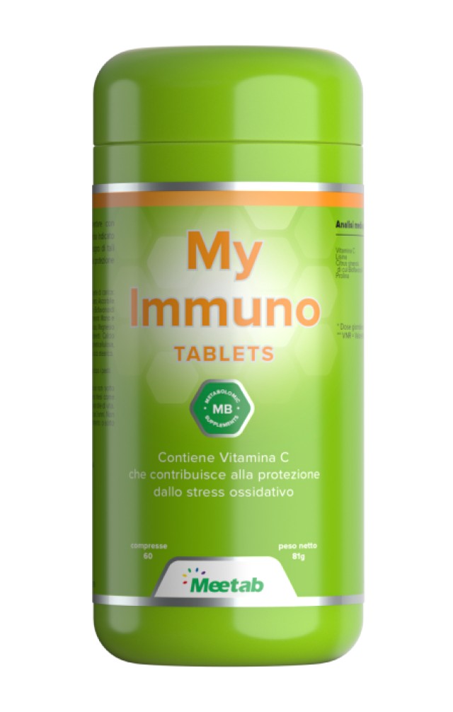 Meetab My Immuno Συμπλήρωμα Διατροφής με Αντιοξειδωτική Δράση 60 Δισκί &hellip;