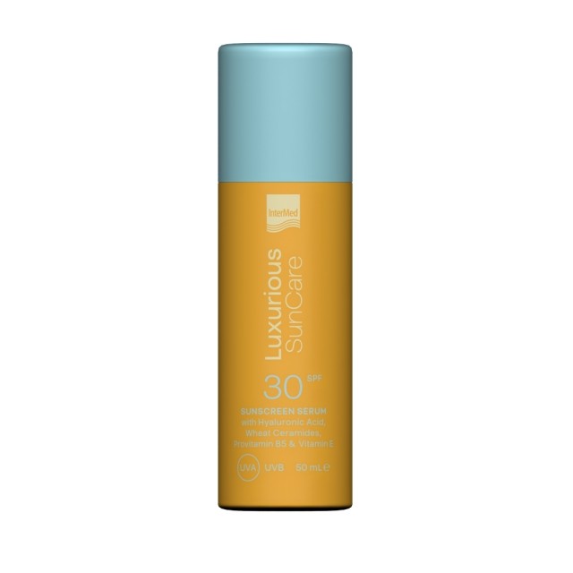 Intermed Luxurious Sun Care Sunscreen Face Serum SPF30 Αντηλιακός Ορός … Intermed Luxurious Sun Care Sunscreen Face Serum SPF30 Αντηλιακός Ορός …