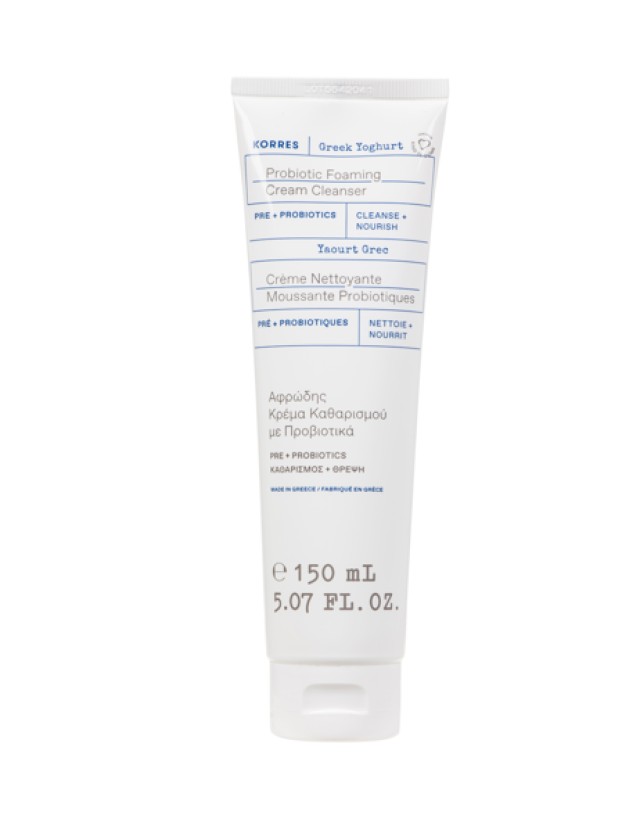 Korres Greek Yoghurt Foaming Cream Cleanser Αφρώδης Κρέμα Καθαρισμού μ &hellip;