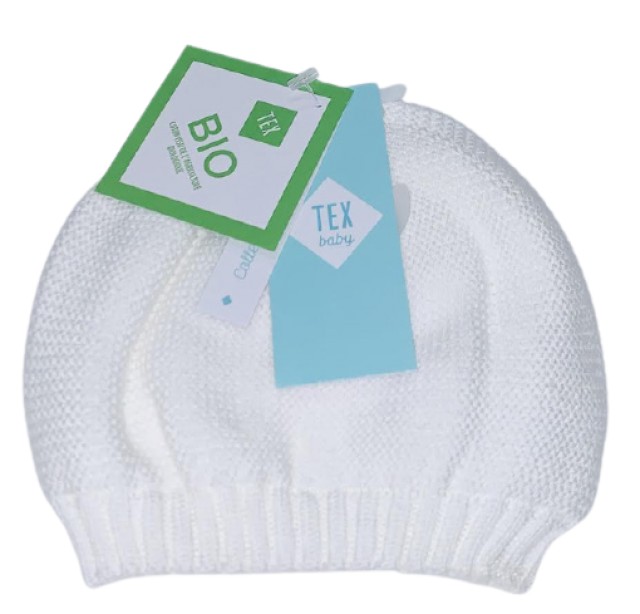 Tex Baby BIO Collection Βρεφικό Σκουφάκι 3-6m+