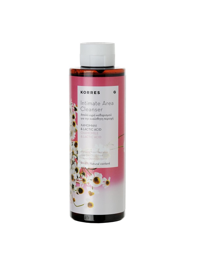Korres Intimate Καθαρισμός Ευαίσθητης Περιοχής με Χαμομήλι & Lactic Ac …