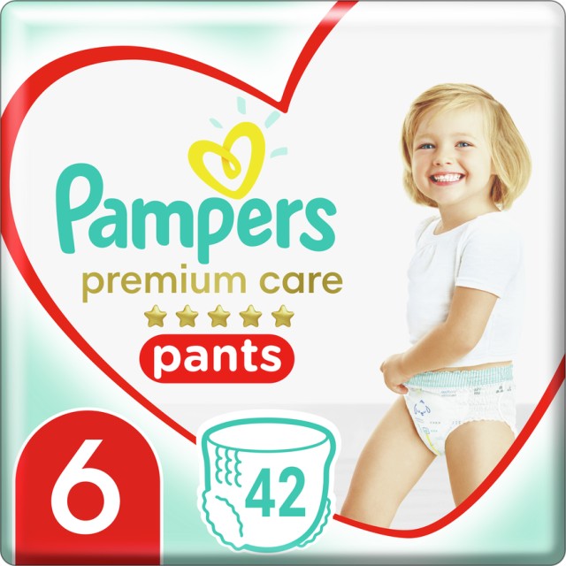 Pampers Premium Care Pants Μέγεθος 6 [15kg+] 42 Πάνες - Βρακάκι