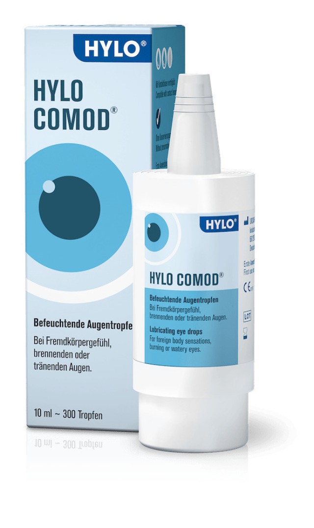 Pharmex Hylo Comod Λιπαντικές Οφθαλμικές Σταγόνες 10ml