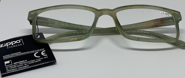 Zippo Γυαλιά Πρεσβυωπίας Κοκάλινα Χρώμα:Λαδί [31Z-B21-GRV150] +1.50