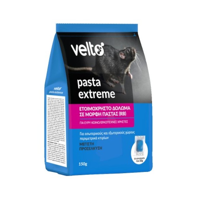 Velto Extreme Brodifacoum Paste Rodenticide 150gr (25ppm)