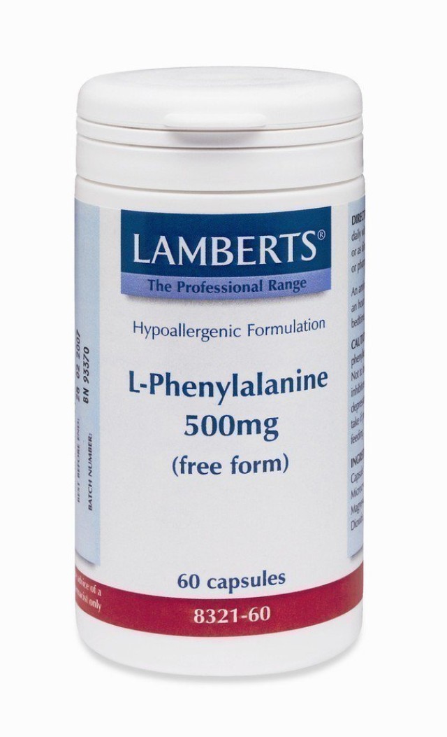 Lamberts L-Phenylalanine Φαινυλαλανίνη Για Tην Εγρήγορση, Tην Διατήρησ … Lamberts L-Phenylalanine Φαινυλαλανίνη Για Tην Εγρήγορση, Tην Διατήρησ …