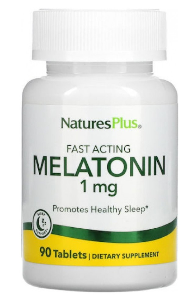 Natures Plus Melatonin 1mg Συμπλήρωμα Μελατονίνης για την Έλευση του Ύ … Natures Plus Melatonin 1mg Συμπλήρωμα Μελατονίνης για την Έλευση του Ύ …