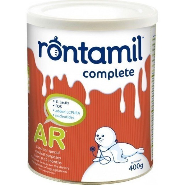 Rontamil Complete AR Αντιαναγωγικό Γάλα 1ης Βρεφικής Ηλικίας από 0-12m 400gr