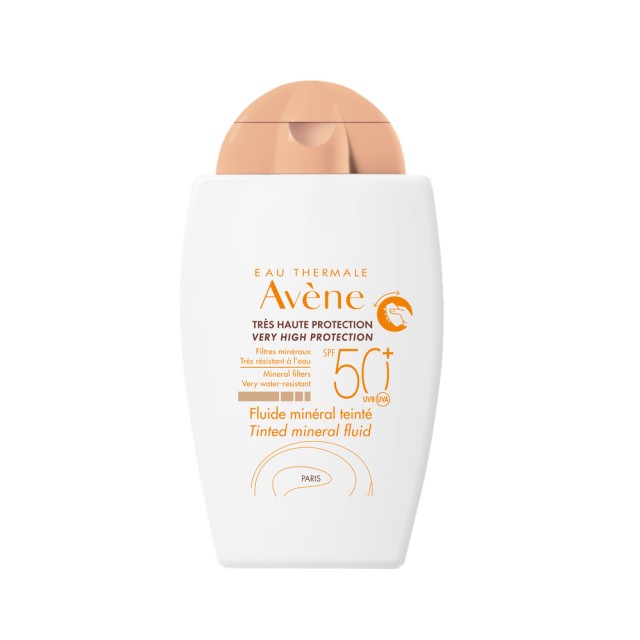 Avene Eau Thermale Fluide Mineral SPF50+ Tinted Αντηλιακό Προσώπου με …