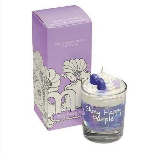 Bomb Cosmetics Piped Candle with Pure Essential Oils.