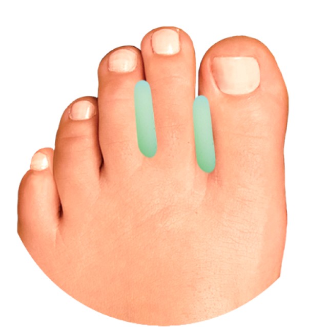 Menthogel Διαχωριστής Δακτύλων 4 Τεμάχια [170620 ]