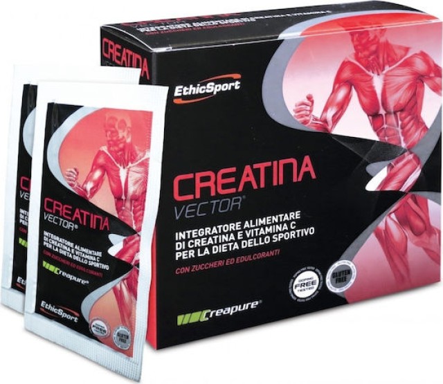 EthicSport Creatina Vector Συμπλήρωμα Διατροφής με Κρεατίνη για Άμεση …