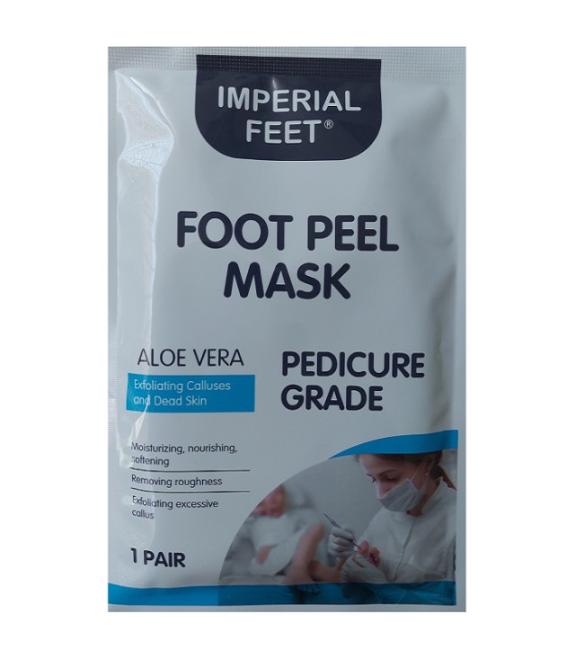 Imperial Feet Foot Peel Mask Μάσκα Απολέπισης Ποδιών με Aloe Vera, Ure … Imperial Feet Foot Peel Mask Μάσκα Απολέπισης Ποδιών με Aloe Vera, Ure …