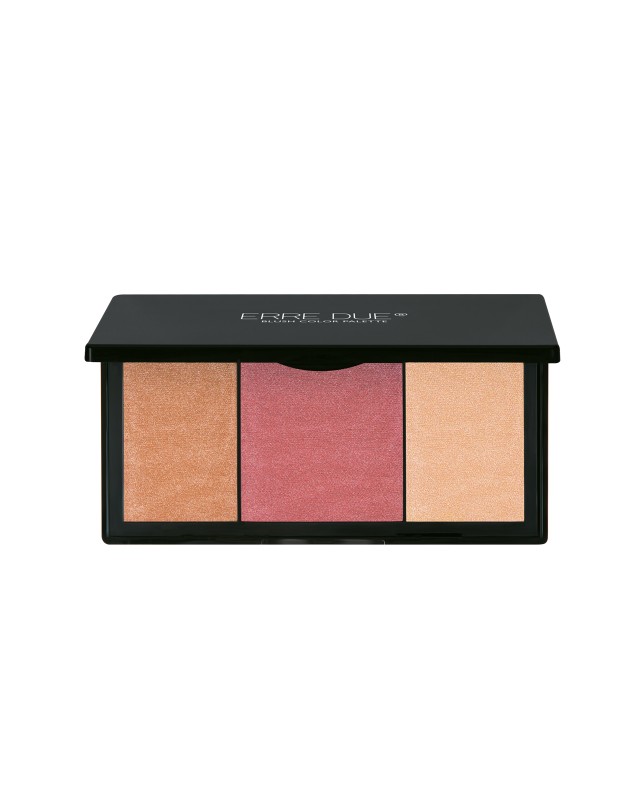 Erre Due Blush Color Palette 303 Blossom Buddy Παλέτα Ρουζ σε Ροζ Τόνο …