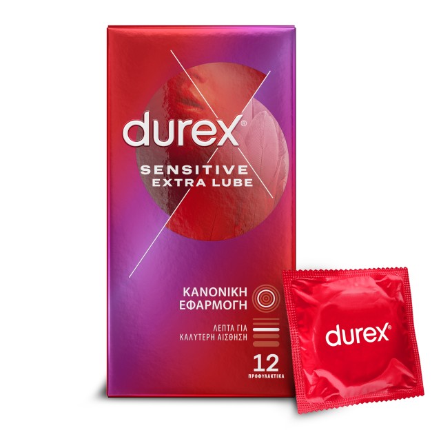 Durex Προφυλακτικά Πολύ Λεπτά Sensitive Extra Lube με Έξτρα Λιπαντικό … Durex Προφυλακτικά Πολύ Λεπτά Sensitive Extra Lube με Έξτρα Λιπαντικό …