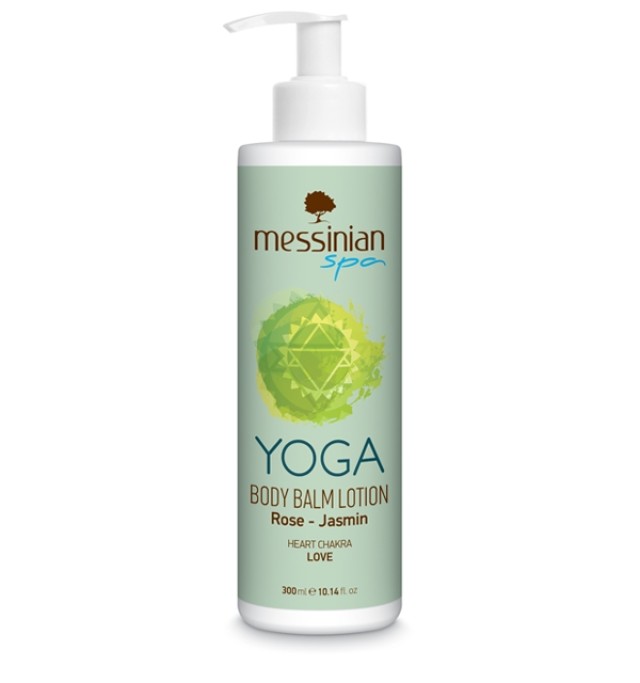 Messinian Spa Yoga Body Balm Lotion Rose - Jasmin Ενυδατικό Γαλάκτωμα Σώματος 300ml