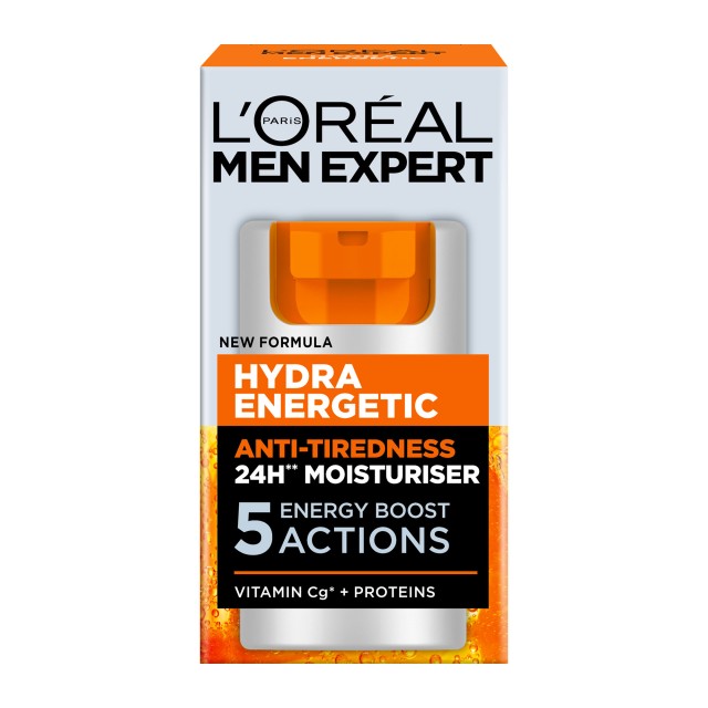 L’Oreal Paris Men Expert Hydra Energetic 5 Actions 24ωρη Ενυδατική Κρέμα Κατά των Σημαδιών Κούρασης 50ml
