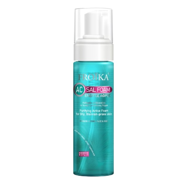 Froika AC Sal Foam Απαλός Αφρός Καθαρισμού Προσώπου & Σώματος για … Froika AC Sal Foam Απαλός Αφρός Καθαρισμού Προσώπου & Σώματος για …