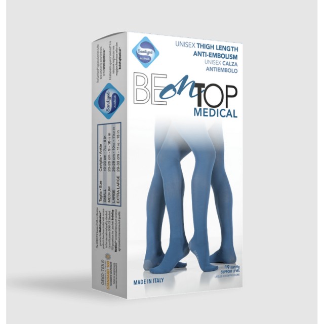 Be On Top Medical Κάλτσα Ριζομηρίου, Αντιεμβολική με Σιλικόνη Συμπίεση … Be On Top Medical Κάλτσα Ριζομηρίου, Αντιεμβολική με Σιλικόνη Συμπίεση …