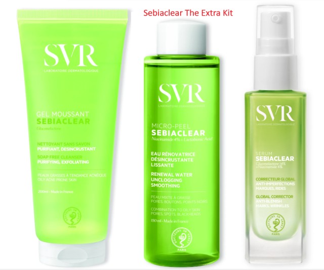 SVR Bundle Sebiaclear Gel Moussant Gel Καθαρισμού Προσώπου 200ml & Mic …