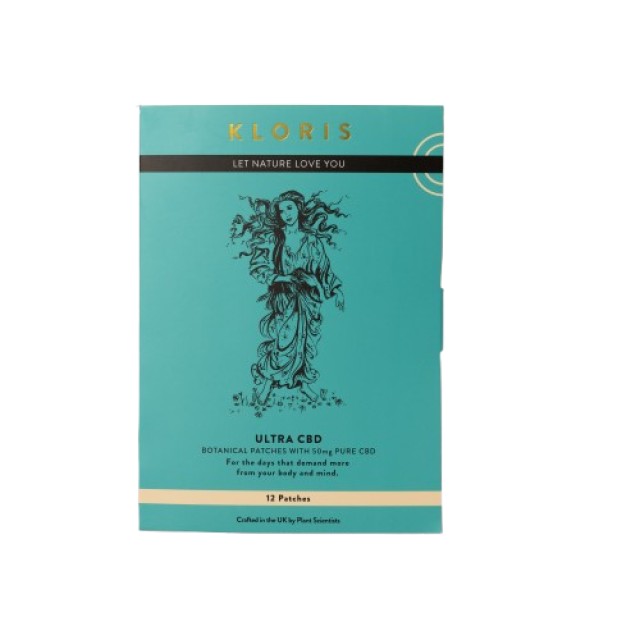 Kloris CBD Ultra Επιθέματα με 50mg Καννιβιδιόλης ανά Επίθεμα 12 Patche &hellip;