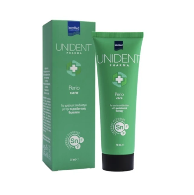 Intermed Unident Pharma Perio Care Toothpaste for Use in Combination with Periodontal Treatment 75ml Intermed Unident Pharma Perio Care Toothpaste for Use in Combination …