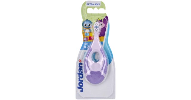 Jordan Step by Step Extra Soft Βρεφική Οδοντόβουρτσα Λιλά για 0-2 Ετών … Jordan Step by Step Extra Soft Βρεφική Οδοντόβουρτσα Λιλά για 0-2 Ετών …