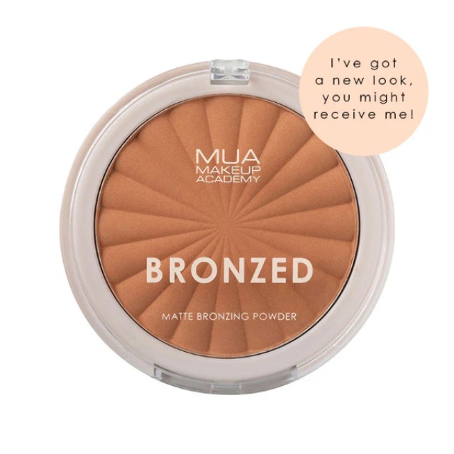 Mua Bronzed Matte Μπρόνζερ Πούδρα- Solar #100, 1 Τεμάχιο Mua Bronzed Matte Μπρόνζερ Πούδρα- Solar #100, 1 Τεμάχιο