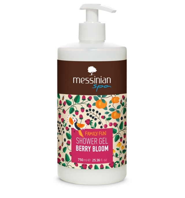 Messinian Spa Berry Bloom Family Fun Shower Αφρόλουτρο Gel για όλη την &hellip;