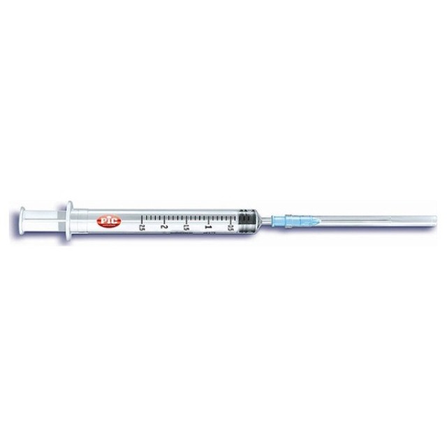 Pic Σύριγγα μιας Χρήσεως 22G x 1 1/2 [0.70mm x 40] Luer 2.5ml