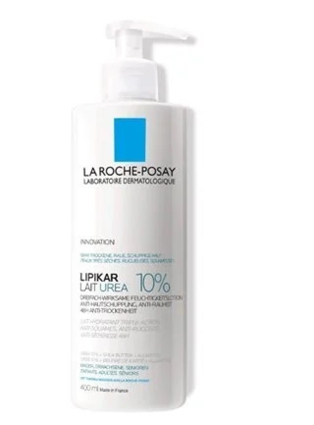 La Roche Posay Lipikar Urea 10% Ενυδατική Lotion Σώματος με Ουρία για Ξηρές Επιδερμίδες 400ml με Αντλία
