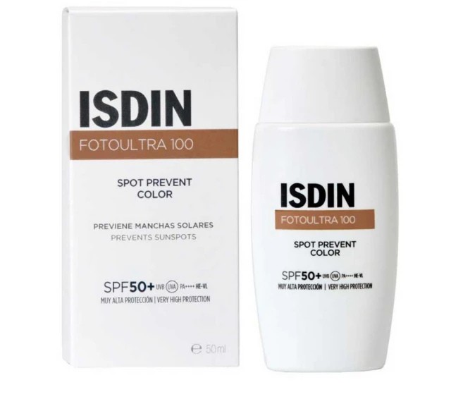 Isdin Fotoultra 100 Spot Prevent Color SPF50+ Αντηλιακή Κρέμα Προσώπου … Isdin Fotoultra 100 Spot Prevent Color SPF50+ Αντηλιακή Κρέμα Προσώπου …
