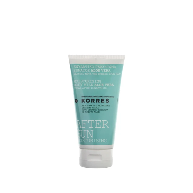 Korres After Sun Moisturizing Body Lotion Aloe Vera for After Sun...