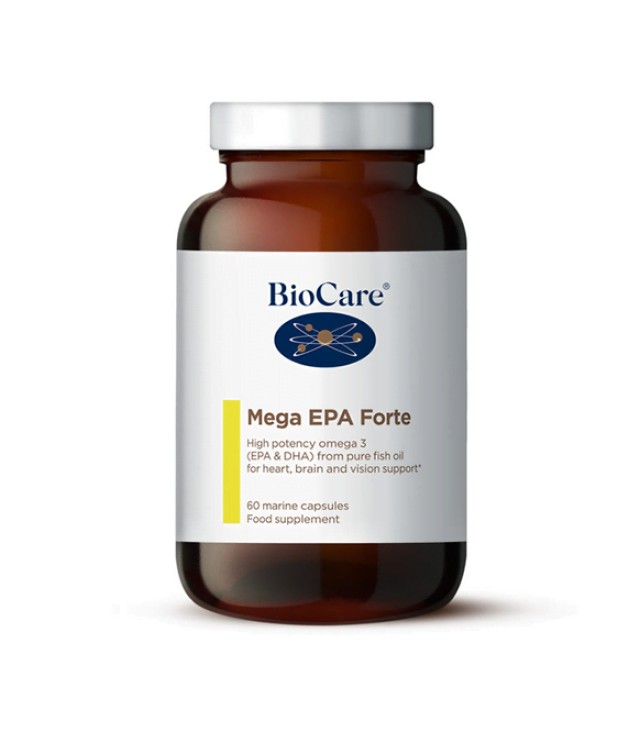 BioCare Mega EPA Forte Ωμέγα 3 Ιχθυέλαιο 60 Κάψουλες BioCare Mega EPA Forte Ωμέγα 3 Ιχθυέλαιο 60 Κάψουλες