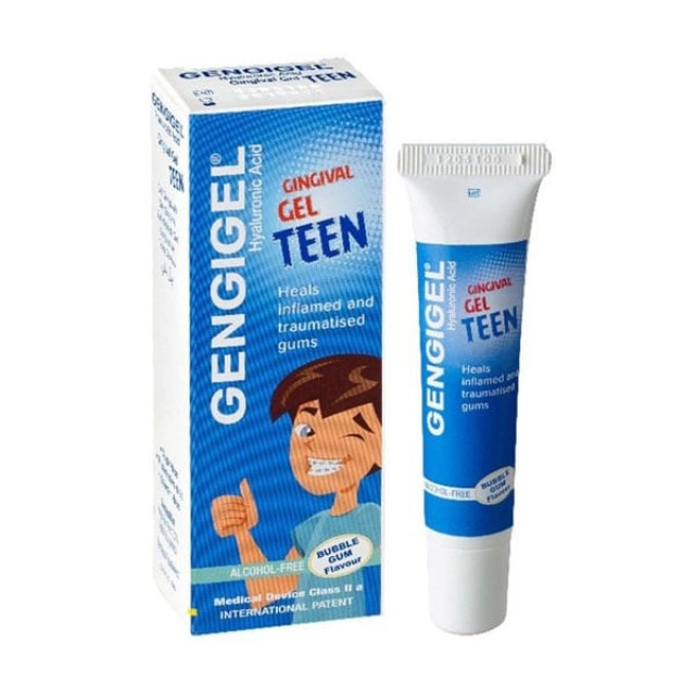 Gengigel Teen Gel Hyaluronic Acid Γέλη για Ανακούφιση από τα Σιδεράκια … Gengigel Teen Gel Hyaluronic Acid Γέλη για Ανακούφιση από τα Σιδεράκια …