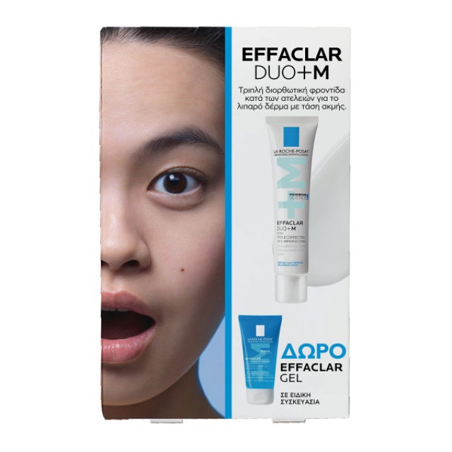 La Roche Posay PROMO Effaclar DUO+ M Τριπλή Διορθωτική Φροντίδα Κατά των Ατελειών 40ml - ΔΩΡΟ Effaclar Gel Καθαρισμού 50ml