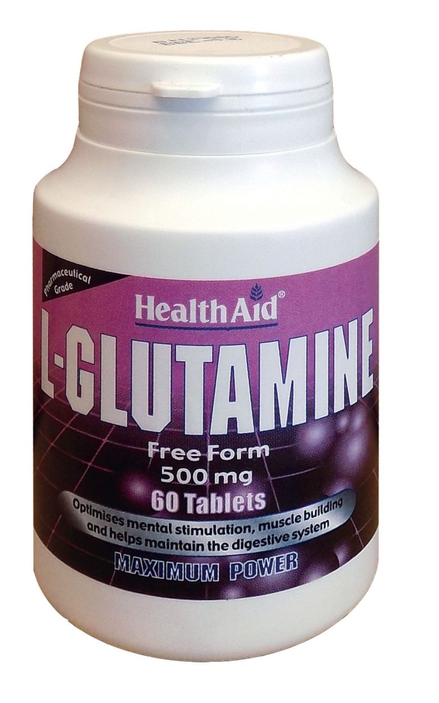 Health Aid L-Glutamine 500mg Συμπλήρωμα Διατροφής με Γλουταμίνη για Υγιή Λειτουργία του Εγκεφάλου 60 Ταμπλέτες