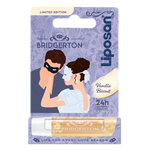 Liposan Limited Edition Bridgerton Ενυδατικό Balm Χειλιών Vanilla Bisc &hellip;