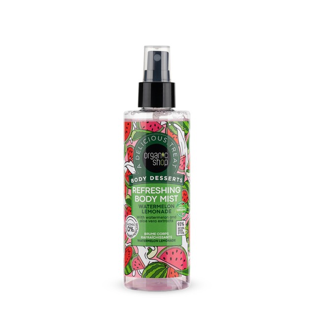 Organic Shop Body Desserts Refreshing Ενυδατικό Body Mist Watermelon L &hellip;