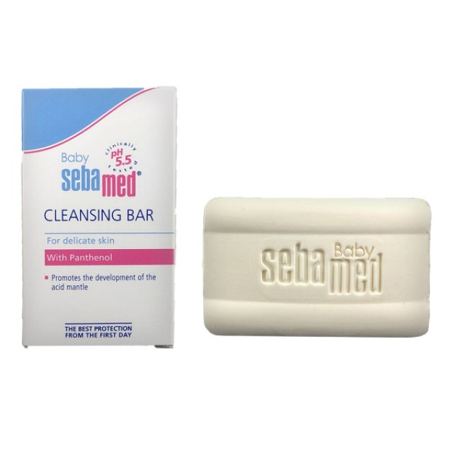 Sebamed Baby Cleansing Bar Στερεό Καθαριστικό για Μωρά με Πανθενόλη 10 … Sebamed Baby Cleansing Bar Στερεό Καθαριστικό για Μωρά με Πανθενόλη 10 …